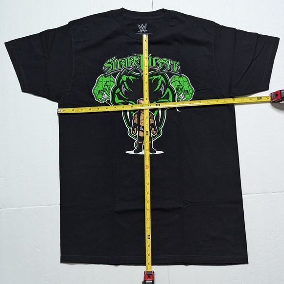WWE Nerds Randy Orton Strike First T-Shirt. Men's large. Used. Men's large - Picture 2 of 5